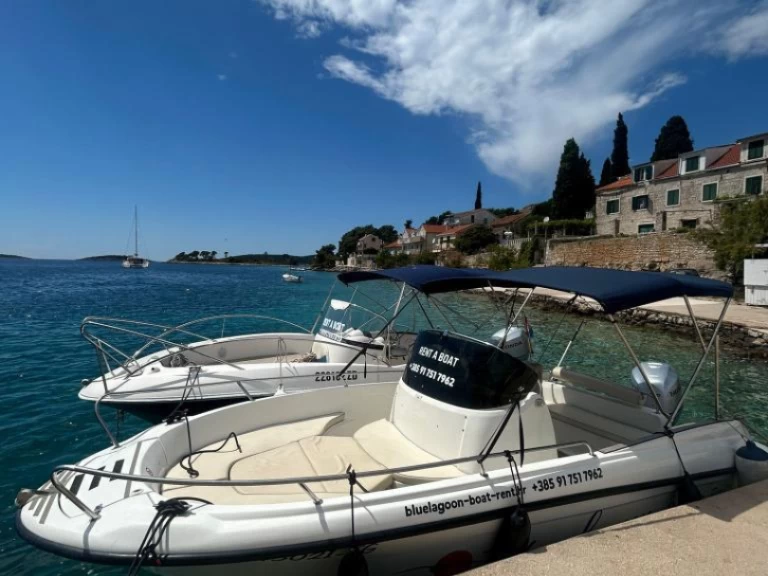 Insidias Marine HM 22 Fly charter bareboat or skippered in  Poljica