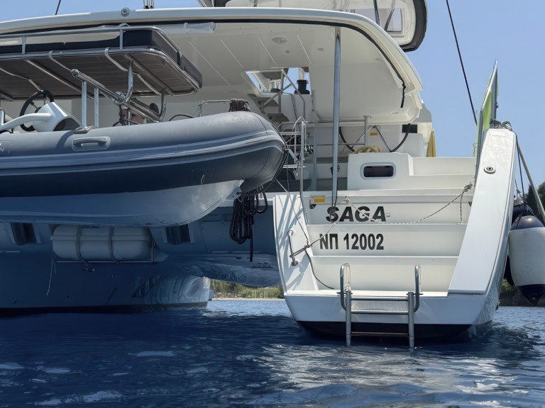 Yacht hire Nikiána cheap Lagoon 450 Sport Top