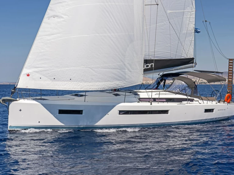 Jeanneau Sun Odyssey 490 charter bareboat or skippered in  Agios Nikolaos