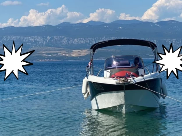 Motorboat to hire Krk at the best price