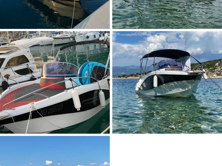 Hire a Okiboats Barracuda 595SD Krk