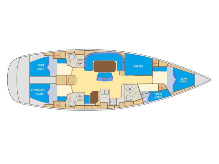 Bavaria Bavaria 50 Cruiser charter bareboat or skippered in  Caniçal