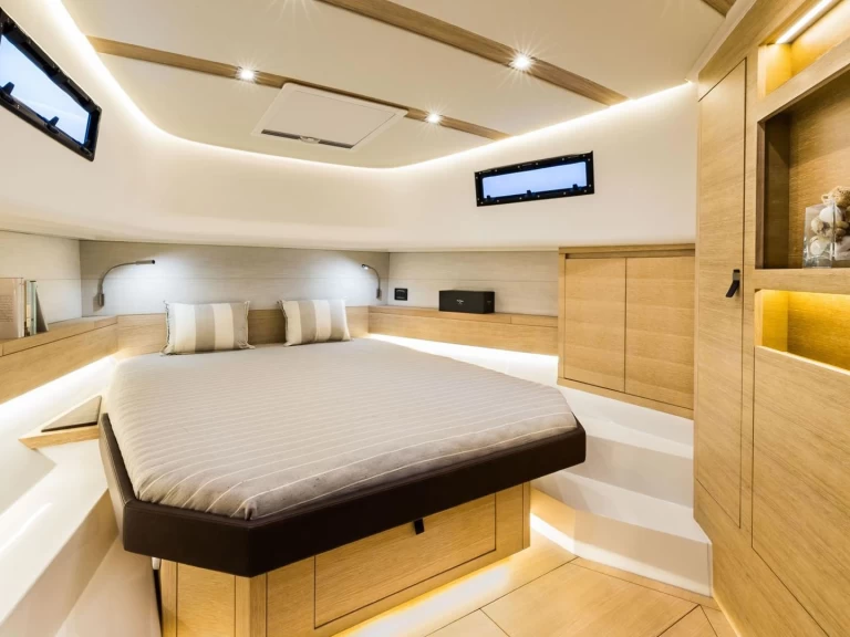 Cantiere Del Pardo 43 charter bareboat or skippered in  Saint-Raphaël