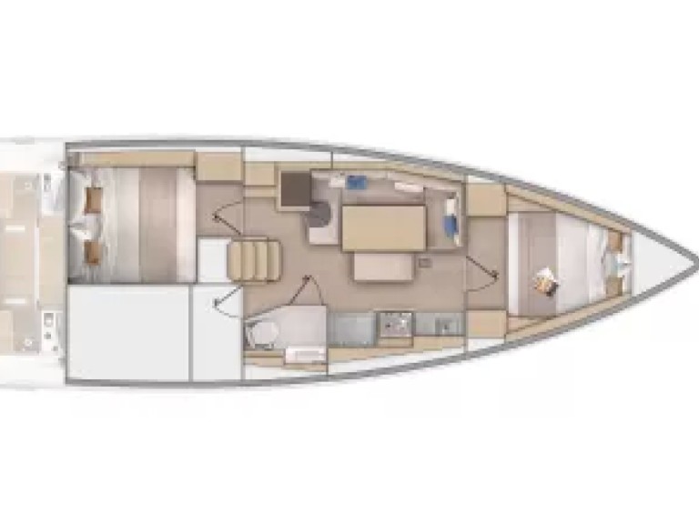 Sailboat hire in Furnari - Bénéteau Oceanis 37.1