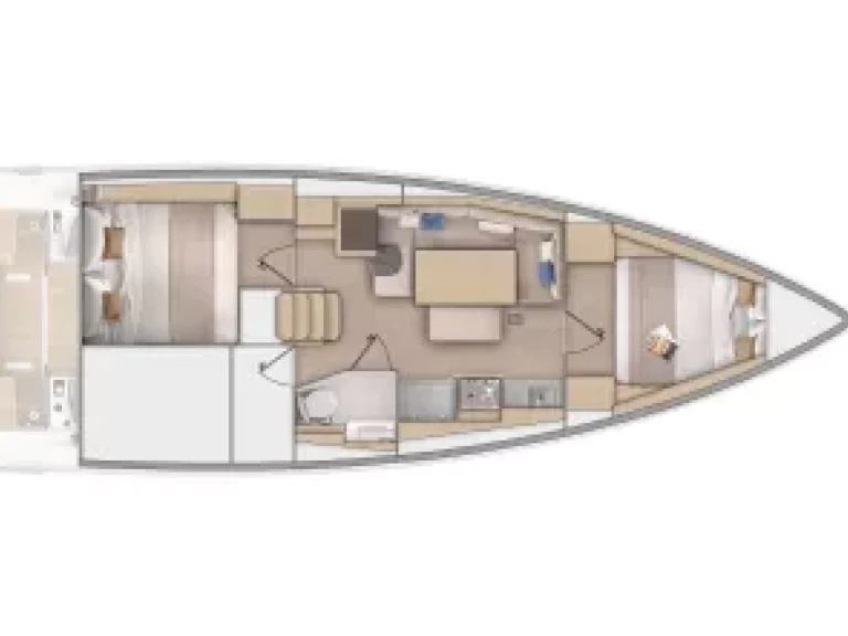 Sailboat hire in Furnari - Bénéteau Oceanis 37.1