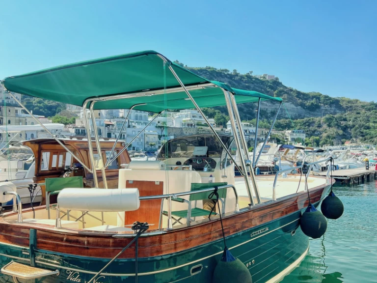 Nautica tirrenia Viveur 750 charter bareboat or skippered in  Naples