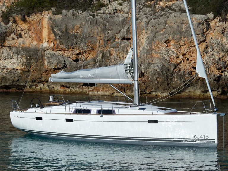 Hanse Hanse 415 charter bareboat or skippered in  Primošten
