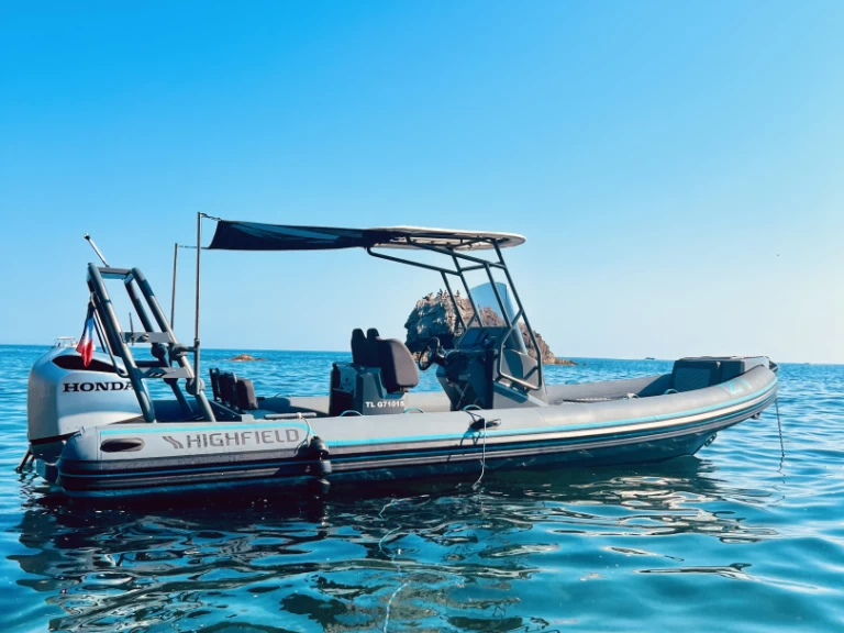 Hire RIB with or without skipper Highfield Le Brusc