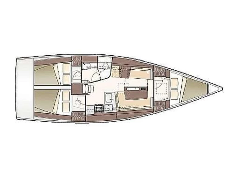 Dehler Dehler 38 charter bareboat or skippered in  Punat