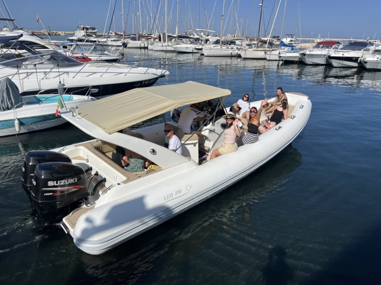 Hire RIB with or without skipper Nautica Led Porto turistico Marsala
