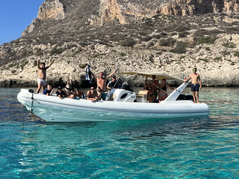 Nautica Led Led Gs 28 charter bareboat or skippered in  Porto turistico Marsala