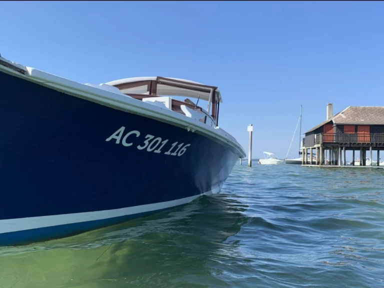 Motorboat hire in Arcachon - Dubourdieu Pinasse