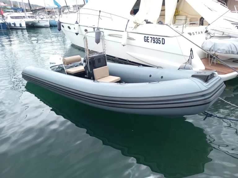 Rib X RIB X 575 charter bareboat or skippered in  Murta Maria