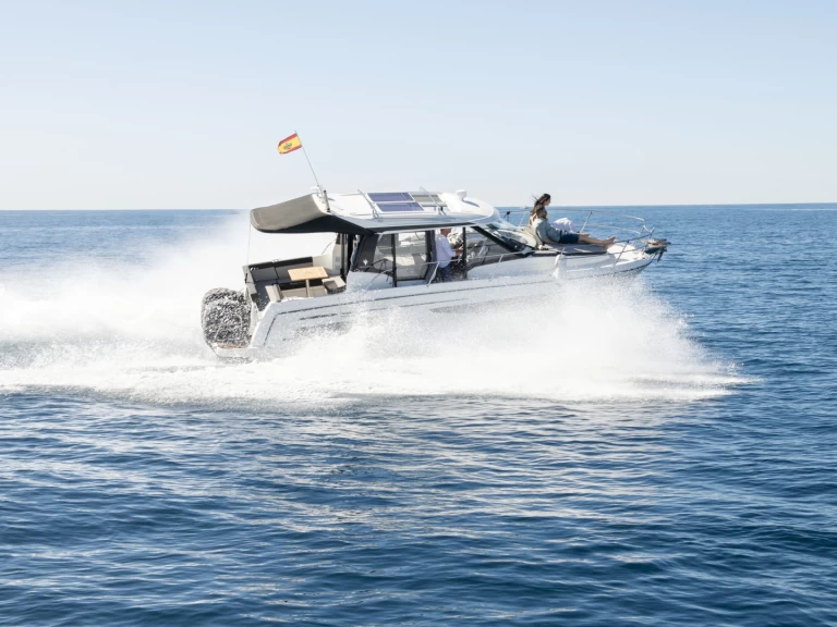 Jeanneau Merry Fisher 895 Cruiser charter bareboat or skippered in  Alicante