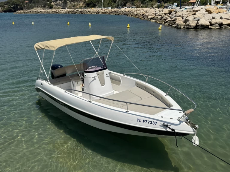 RIB hire in La Madrague - Aquaboat 550