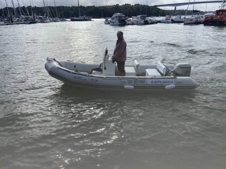 Hire RIB with or without skipper Zodiac Bénodet