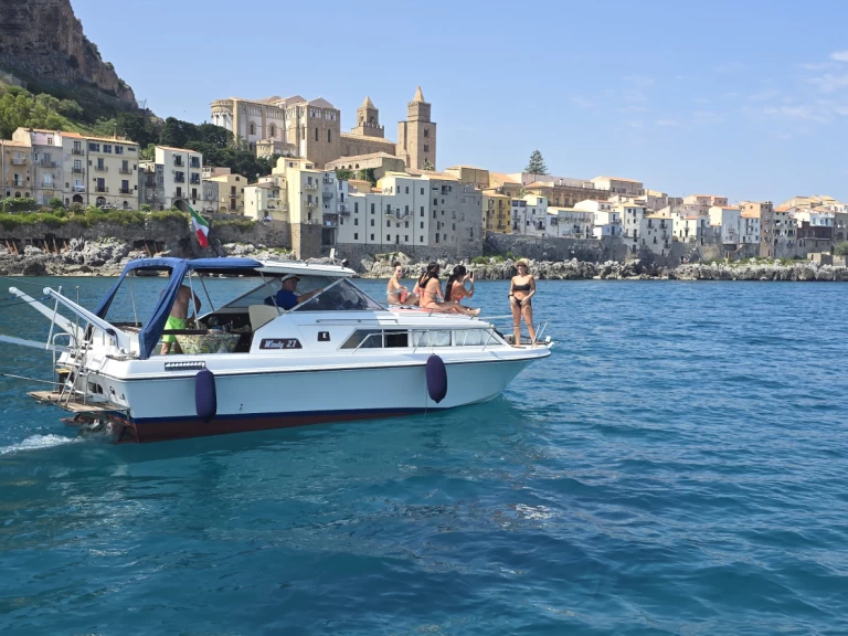 Windy Windy 27 CC charter bareboat or skippered in  Porto di Cefalù