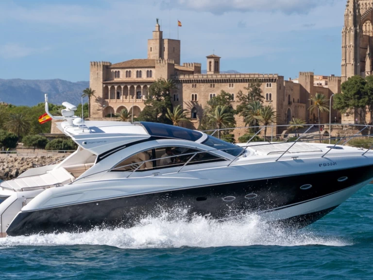Yacht hire Golfe-Juan cheap Portofino 48