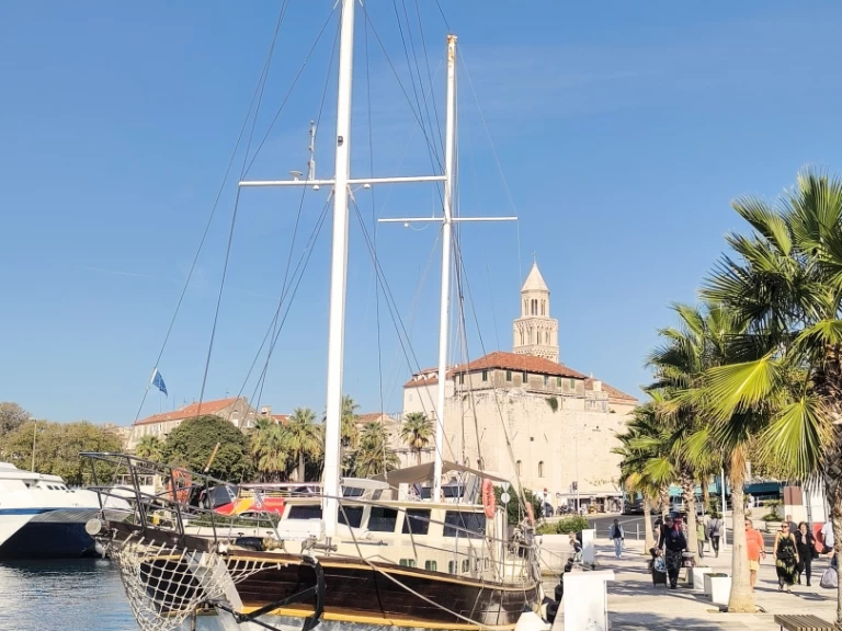 Sailboat hire in Split - Marmaris shipyards Turkey Wood