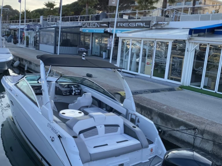 Four Winns HD 240 OB charter bareboat or skippered in  Cannes