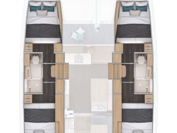 Hire a Lagoon Lagoon 38 - 4 + 2 cab. Šibenik