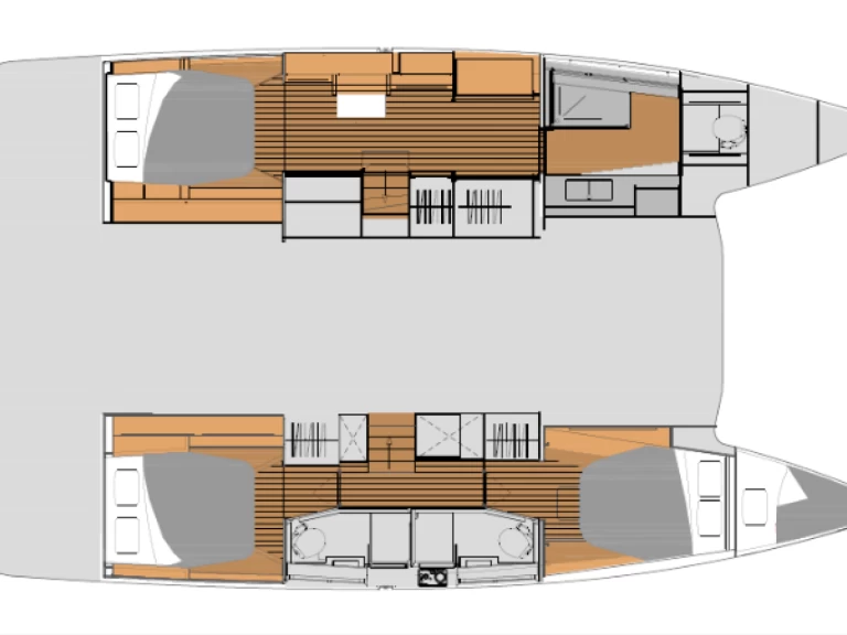 Hire Catamaran with or without skipper Fountaine Pajot Parham Town