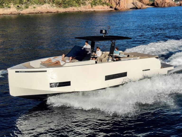 De Antonio D42 charter bareboat or skippered in  Cannes