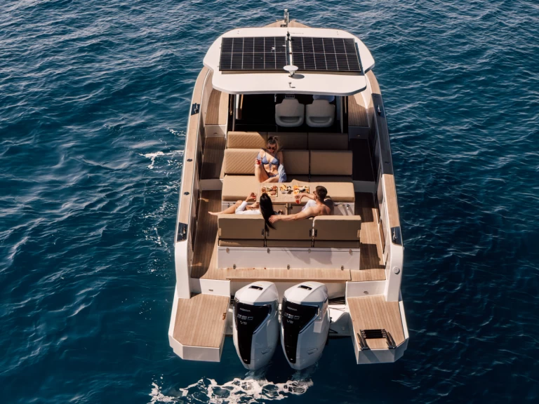 Vicenzo LW 37 charter bareboat or skippered in  Zadar