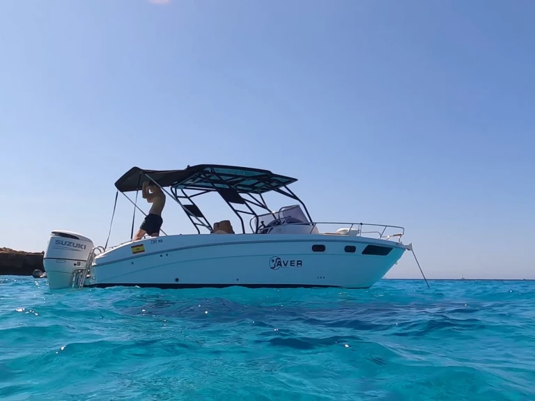 Hire Motorboat with or without skipper Saver s'Estanyol de Migjorn