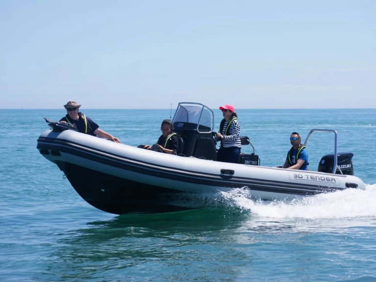 3D Tender DREAM 6.55 charter bareboat or skippered in  Saint-Quay-Portrieux