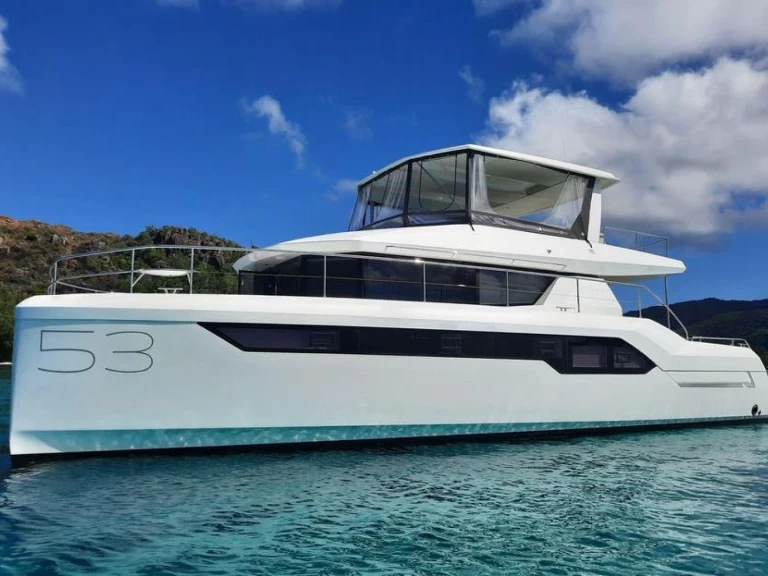 Leopard 53 PC charter bareboat or skippered in  Antibes