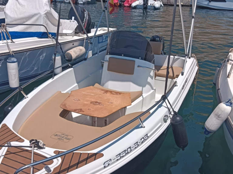 Hire Motorboat with or without skipper Mareti Altea