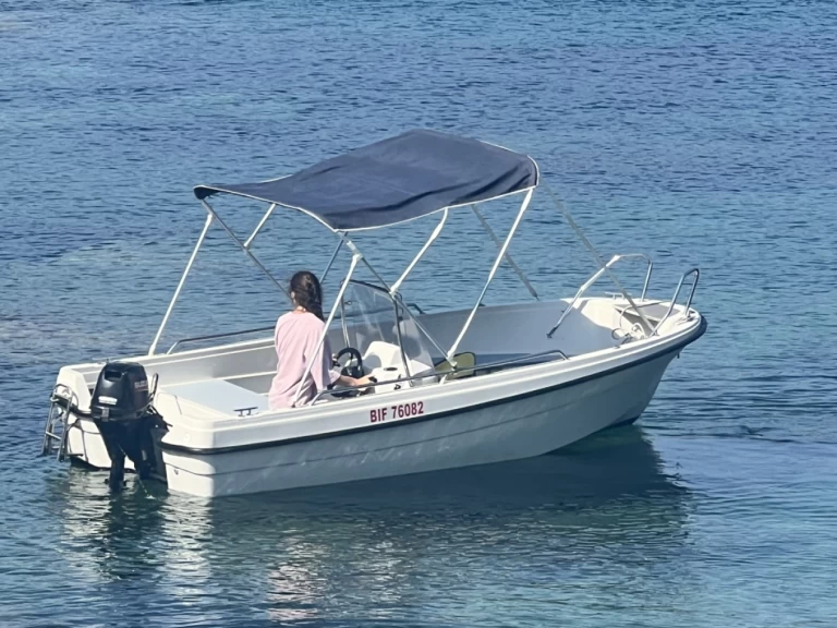 Terhi 445 C charter bareboat or skippered in  Calvi