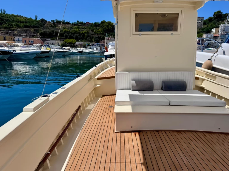 F.lli Mileo Gozzo charter bareboat or skippered in  Baiae
