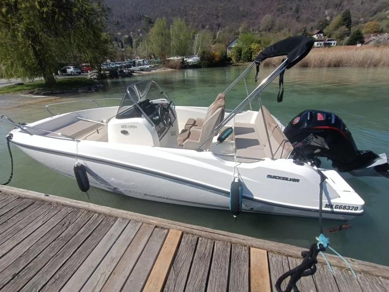 Hire Motorboat with or without skipper Quicksilver Annecy