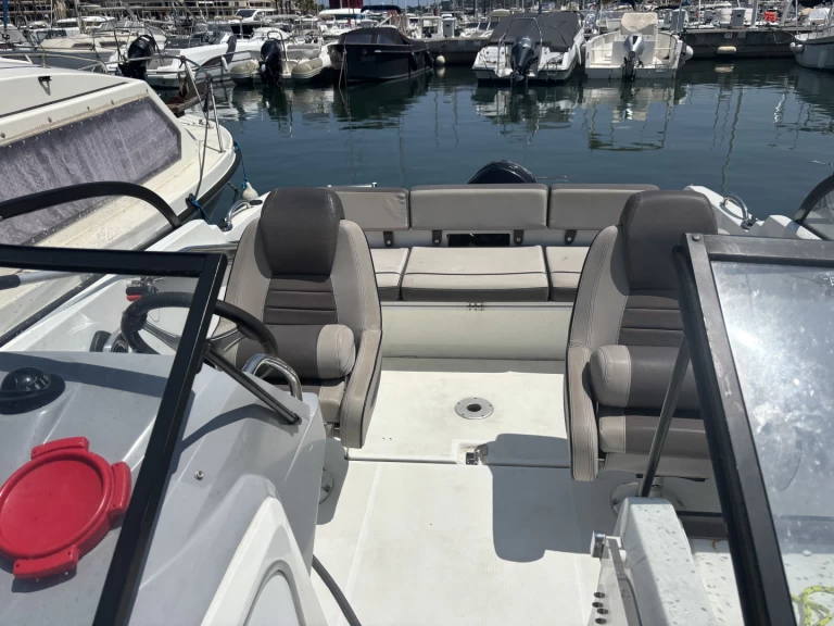 Jeanneau Cap Camarat 5.5 BR charter bareboat or skippered in  Cogolin