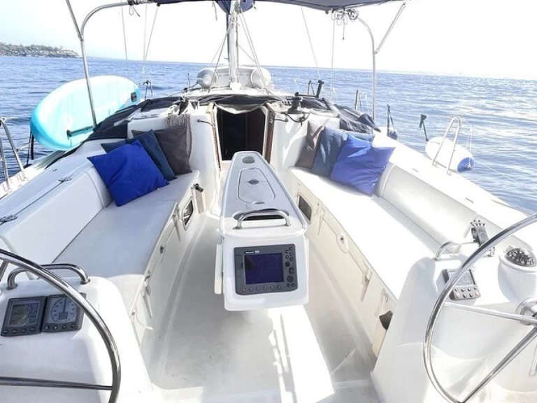 Bénéteau Cyclades 43.4 charter bareboat or skippered in  Catania