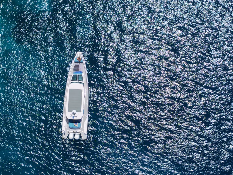 Axopar Axopar 37 Sun-Top charter bareboat or skippered in  Skiathos