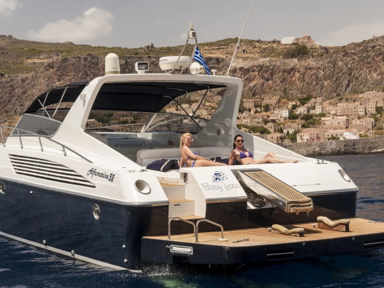 Alfamarine 58 charter bareboat or skippered in  Chania