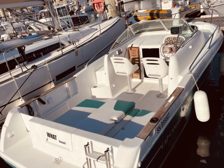 Jeanneau Cap Camarat 725 WA charter bareboat or skippered in  Larmor-Plage