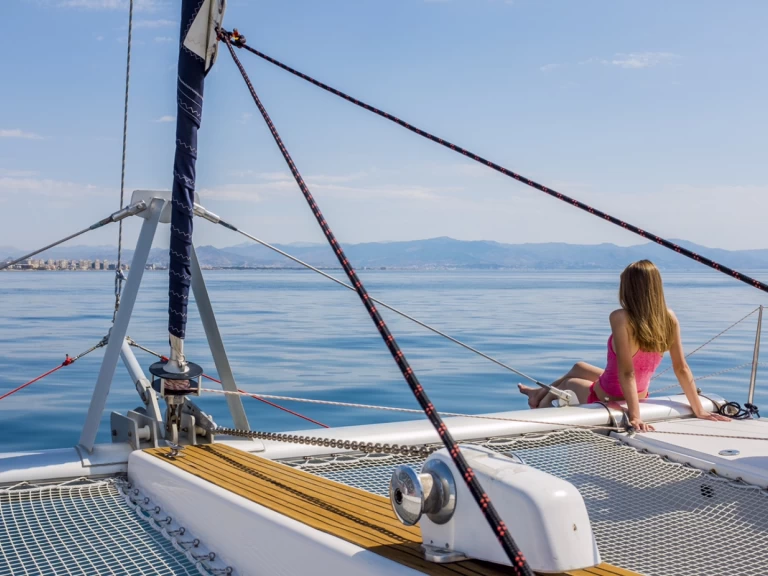 Catamaran hire in Théoule-sur-Mer - Lombardini Lady Hawke 39 Cabrio