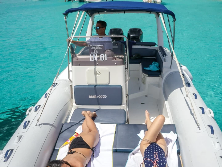 RIB hire in Santa Teresa Gallura - Mar-Co twenty seven