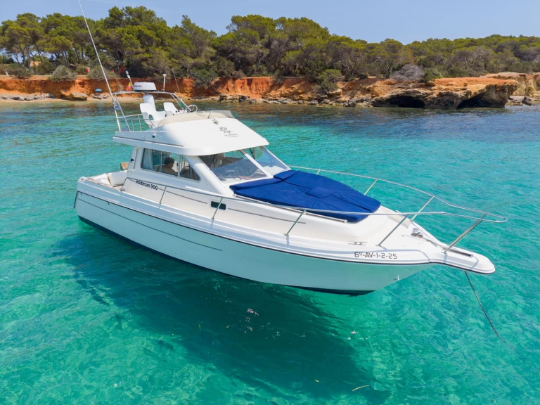 Motorboat to hire Santa Eulària des Riu at the best price