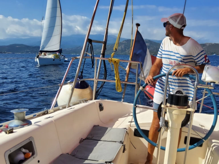 Jeanneau Sun Fizz charter bareboat or skippered in  Saint-Florent