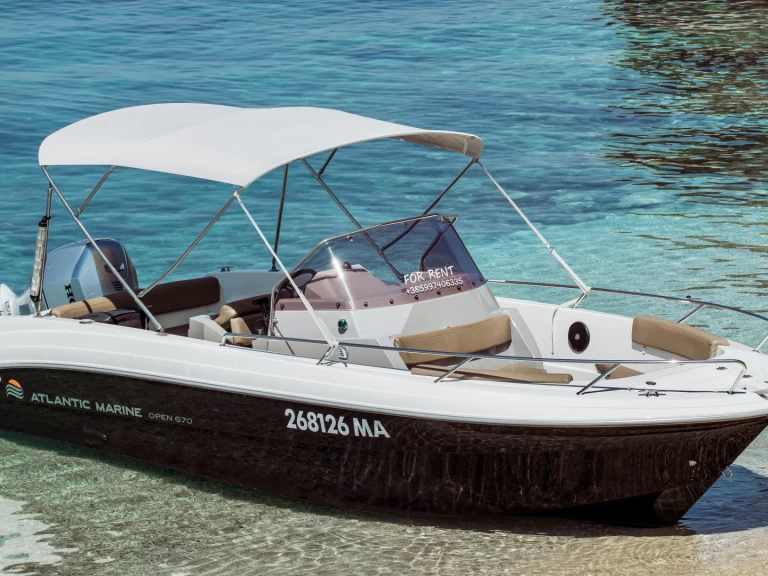 Motorboat hire in Podgora - Atlantic open 670