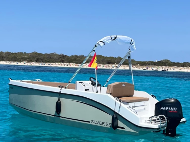 Silver Yacht SILVER 555 charter bareboat or skippered in  La Savina