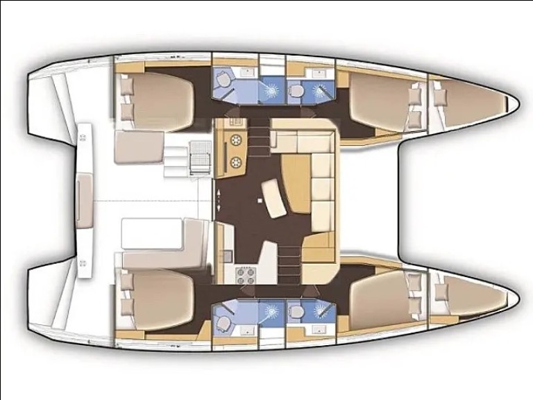 Hire Catamaran with or without skipper Lagoon Fethiye