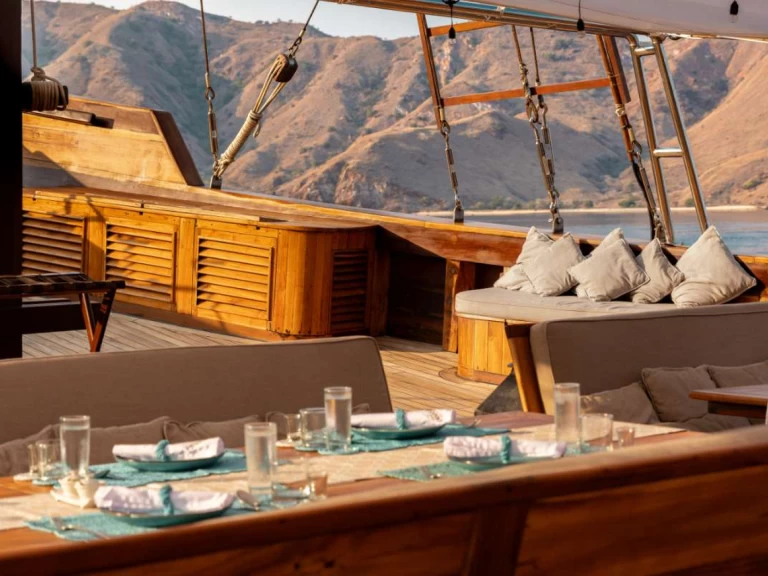 Yacht hire Sorong cheap Prana by Atzaro