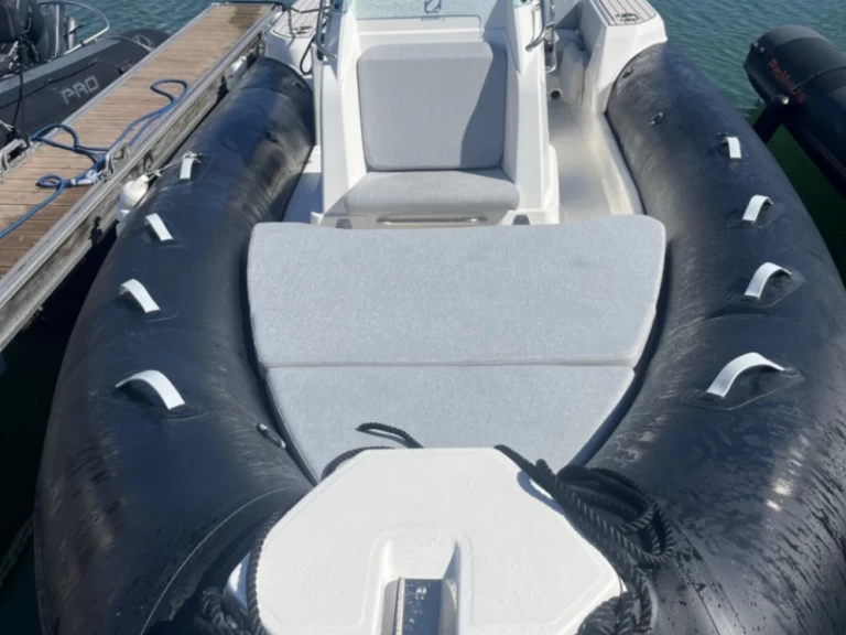Zodiac Medline 7.5 charter bareboat or skippered in  La Trinité-sur-Mer