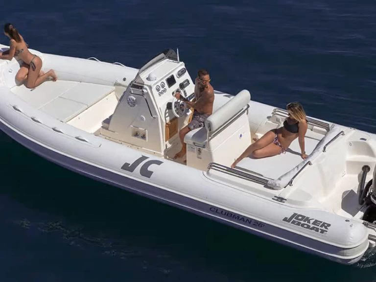 Hire RIB Joker Boat with a boat licence